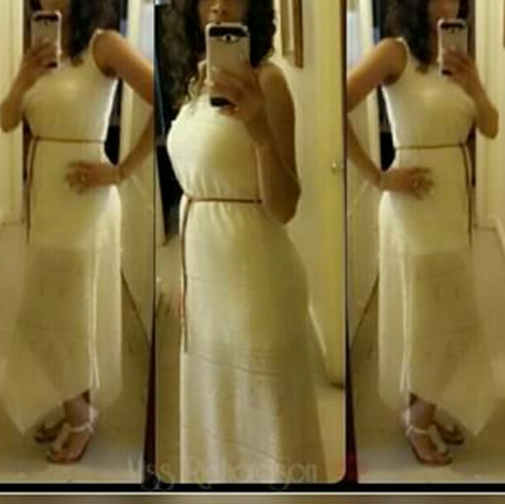 NOBO No Boundaries Cream Dress. Size M 7/9